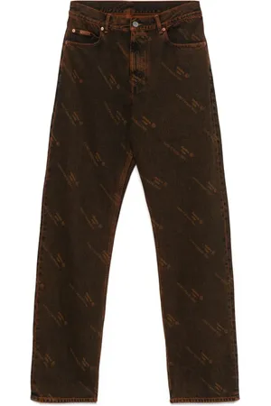 MARTINE ROSE Jeans mit Logo-Print