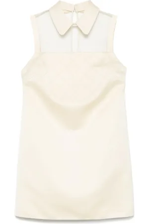 Elisabetta Franchi Satin-Minikleid mit Strass