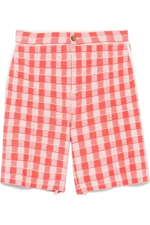 Guest In Residence Shorts mit Vichy-Karo