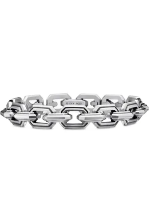 David Yurman Deco Link Armband aus Sterlingsilber 11mm