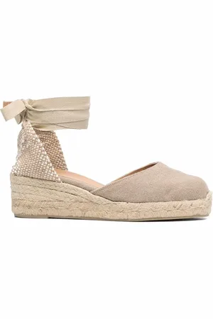 Castaner Wedge-Espadrilles mit Schnürung