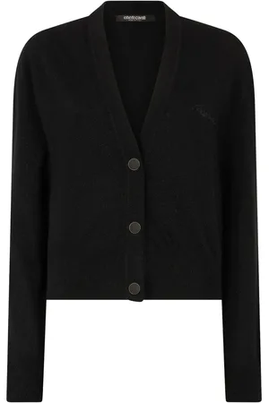 Roberto Cavalli Cropped-Cardigan mit Knöpfen