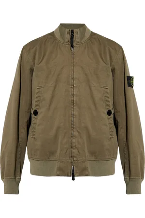 Stone Island Bomberjacke mit Kompass-Patch