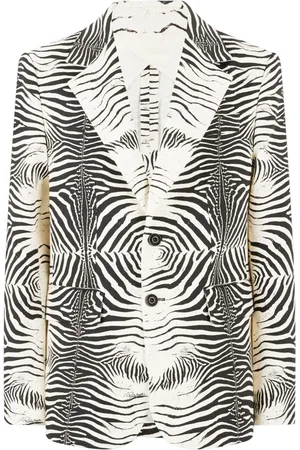 Roberto Cavalli Sakko mit Leoparden-Print