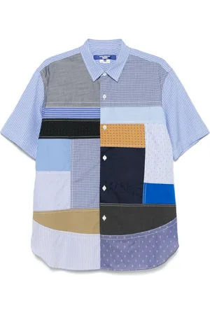 JUNYA WATANABE Hemd im Patchwork-Design
