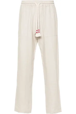 MC2 SAINT BARTH Straight-Leg-Hose aus Leinen