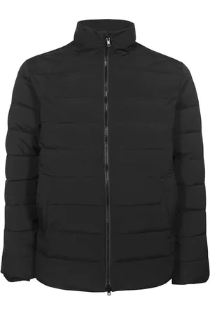 Les Deux Gefütterte Jacke mit Logo-Print
