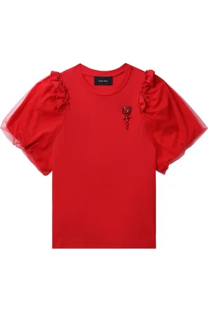 Simone Rocha Bluse mit Kristallverzierung