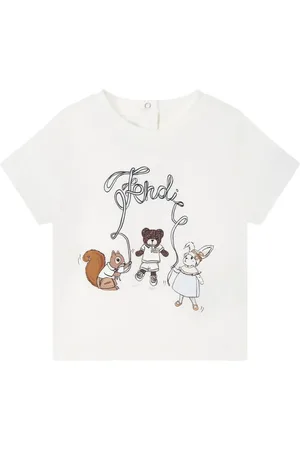 Fendi T-Shirt mit grafischem Print