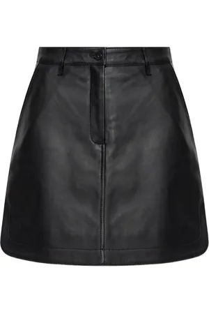 Maison Kitsuné Klassischer Lederrock