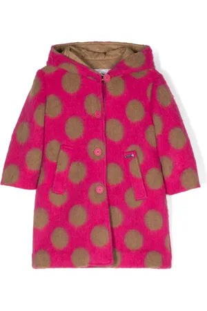 MONNALISA Kapuzenmantel mit Polka Dots