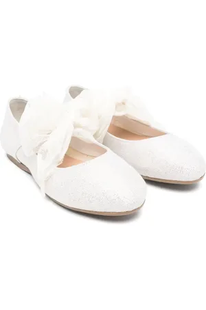 Eli1957 Ballerinas mit Lurex-Detail