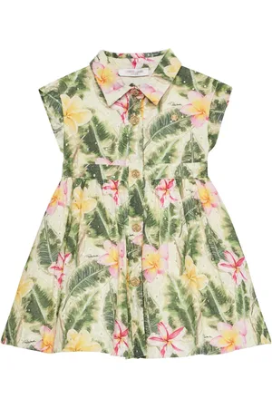 Roberto Cavalli Floral Cutwork Kleid