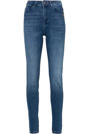 Karl Lagerfeld Skinny-Jeans mit hohem Bund