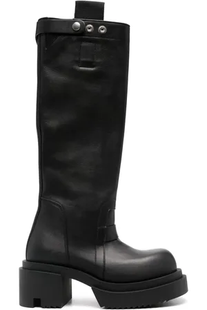 Rick Owens Kniehohe Bogun Stiefel