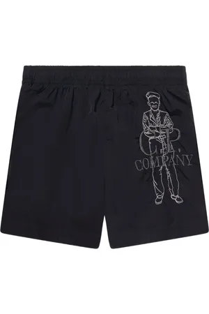 C.P. Company Cargo-Shorts mit Logo-Stickerei