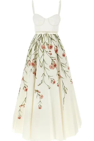 Giambattista Valli Midikleid aus Baumwolle