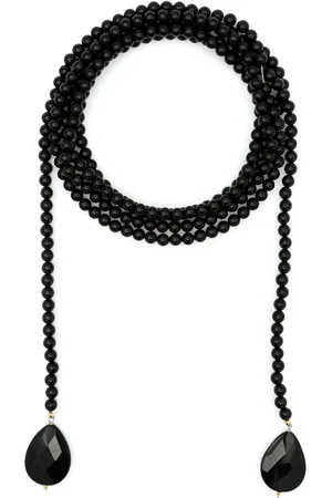 Atu Body Couture X Shir Fine Jewellery Halskette im Wickelstil mit Perlen