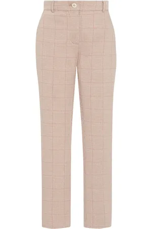 ROSETTA GETTY Karierte Skinny-Hose