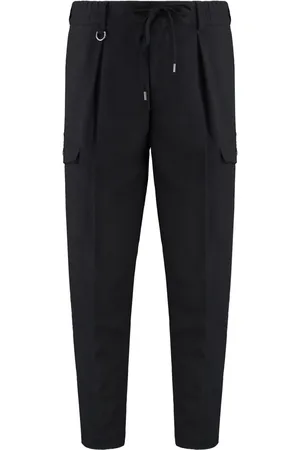 Paolo Pecora Straight-Leg-Hose mit Kordelzug