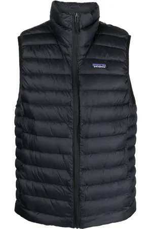 Patagonia Daunenweste mit Logo-Patch