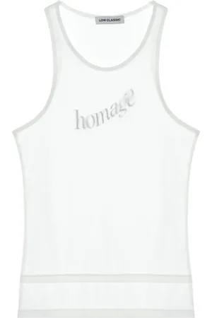 Low Classic Tanktop mit Logo-Verzierung