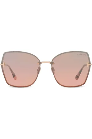 Tom Ford Nickie Sonnenbrille mit Oversized-Gestell