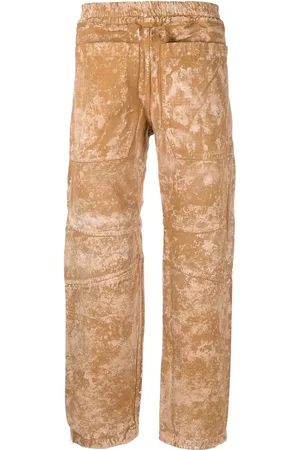 RANRA Oss Ripstop-Hose mit Bleach-Effekt