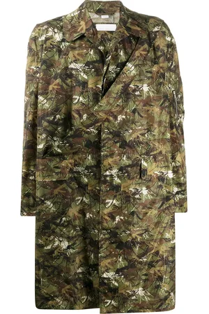 Random Identities Mantel mit Camouflage-Print