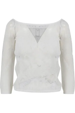 Alberta Ferretti Bluse aus Spitze