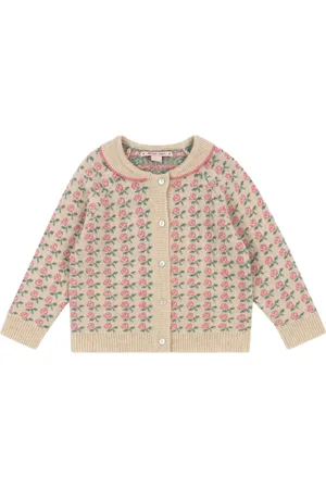 Konges Sløjd Cardigan mit Blumenmuster