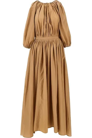 Serafini Kleid mit Puffärmeln