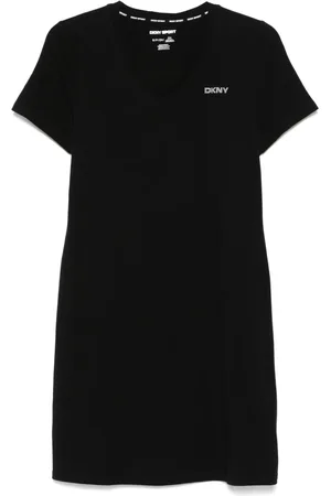 DKNY Minikleid mit Nietenlogo