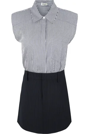 Simkhai Graham Minikleid aus Kontraststoff