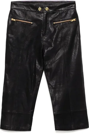 Cynthia Rowley Downtown Cropped-Hose aus Leder