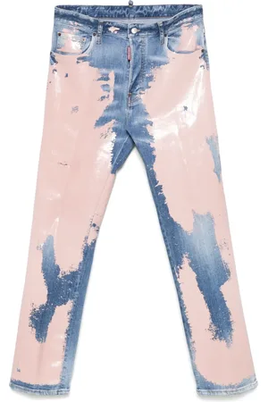 Dsquared2 Jeans mit Farbklecksen