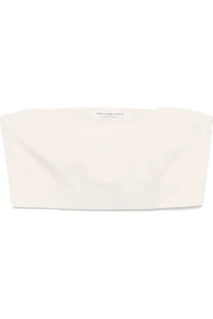 Serafini Cropped-Top aus Voile