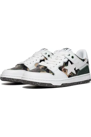 A Bathing Ape SK8 STA #2 Sneakers mit Camouflage-Einsatz