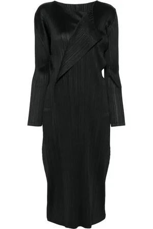 PLEATS PLEASE ISSEY MIYAKE Light Wave Midikleid