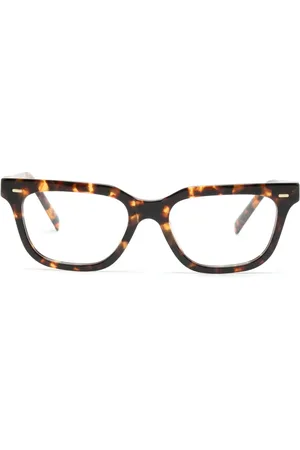 Miu Miu Eckige Brille in Schildpattoptik