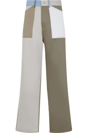 Givenchy Weite Hose in Colour-Block-Optik