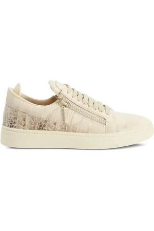 Giuseppe Zanotti Sneakers mit Kroko-Prägung