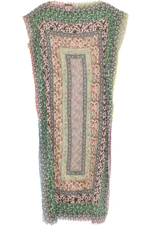 Faliero Sarti Midikleid mit Blumen-Print