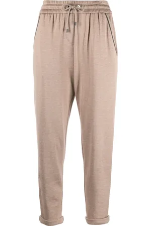 Brunello Cucinelli Jogginghose mit umgeschlagenem Saum