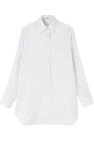 ERMANNO SCERVINO Fein gestreiftes Hemd
