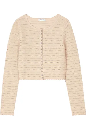 Sandro Cardigan mit Wellensaum
