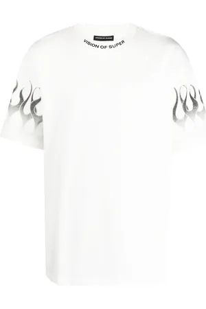 Vision Of Super T-Shirt mit Flammen-Print