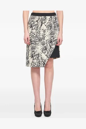 Emanuel Ungaro Rock mit Animalier-Print