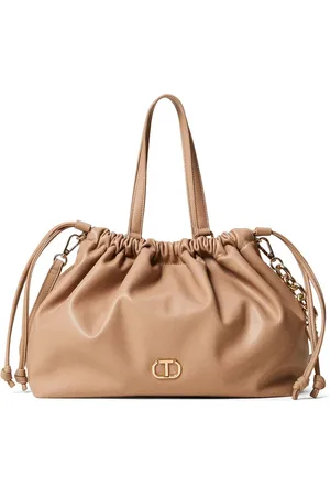 Twin-Set Shopper mit Raffungen
