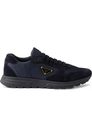 Prada Prax 01 Sneakers mit Wildledereinsätzen